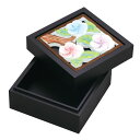 マルチ四角箱 黒塗装 白彫板セット (005268) ※未完成品(商品画像は作品例となります。)