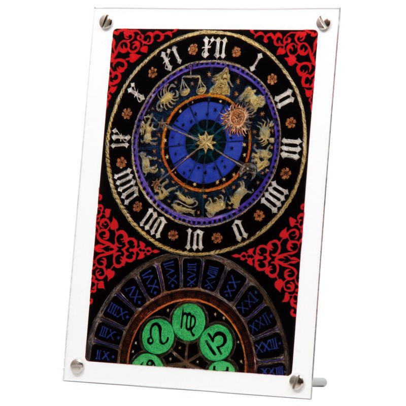 新アートグラス スタンド付 (013133) ※未完成品(商品画像は作品例となります。)