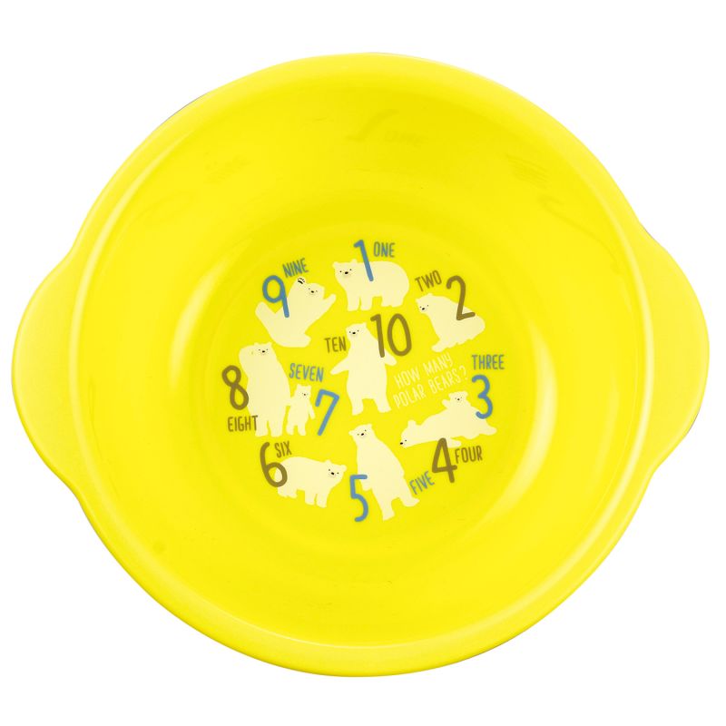 ナカヤ化学産業(株) くまくま子供湯桶 イエロー (009590)