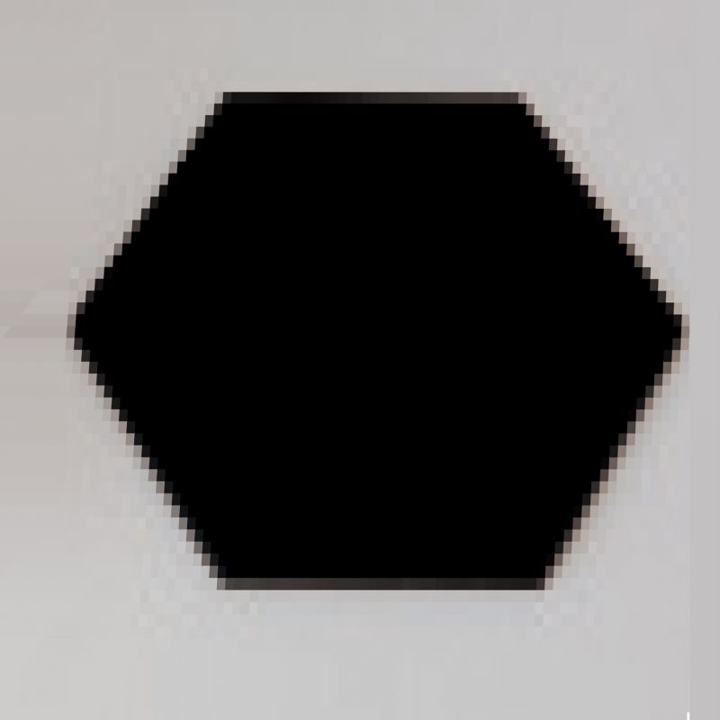 ニューアートガラス 六角形 (013283)