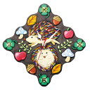 アーテック 黒彫板時計 クォーツ時計B付 (020121) ※未完成品(商品画像は作品例となります。)