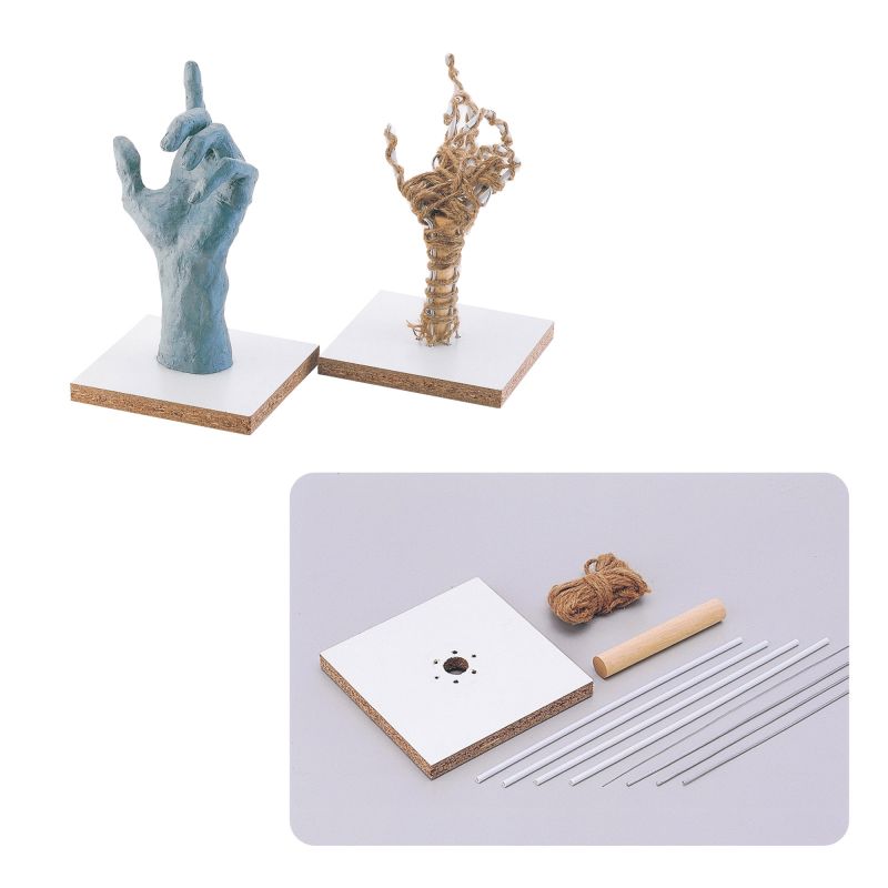 イースクエアのアーテック 彫塑用手造り芯 (023615) ※未完成品｜アングル3