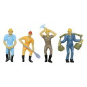 アーテック ジオラマ模型 工事現場の人 1/42 10個組 (055587)