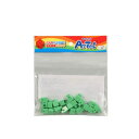 アーテック Artecブロック ミニ四角 20P 黄緑 (077830)