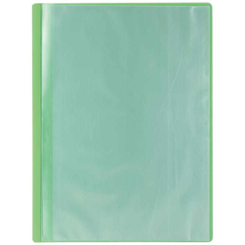 アーテック 薄型クリアブックA4 横入れ 10ポケット グリーン (005647)
