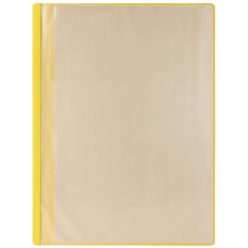 アーテック 薄型クリアブックA4 横入れ 10ポケット イエロー (005648)