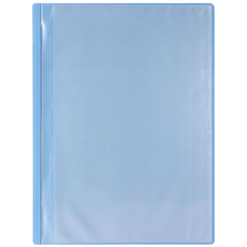 アーテック 薄型クリアブックA4 横入れ 10ポケット ブルー (005649)