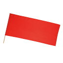 アーテック ロングフラッグ 赤 旗:W70×H30cm 旗竿:40cm(φ8mm) (002765)