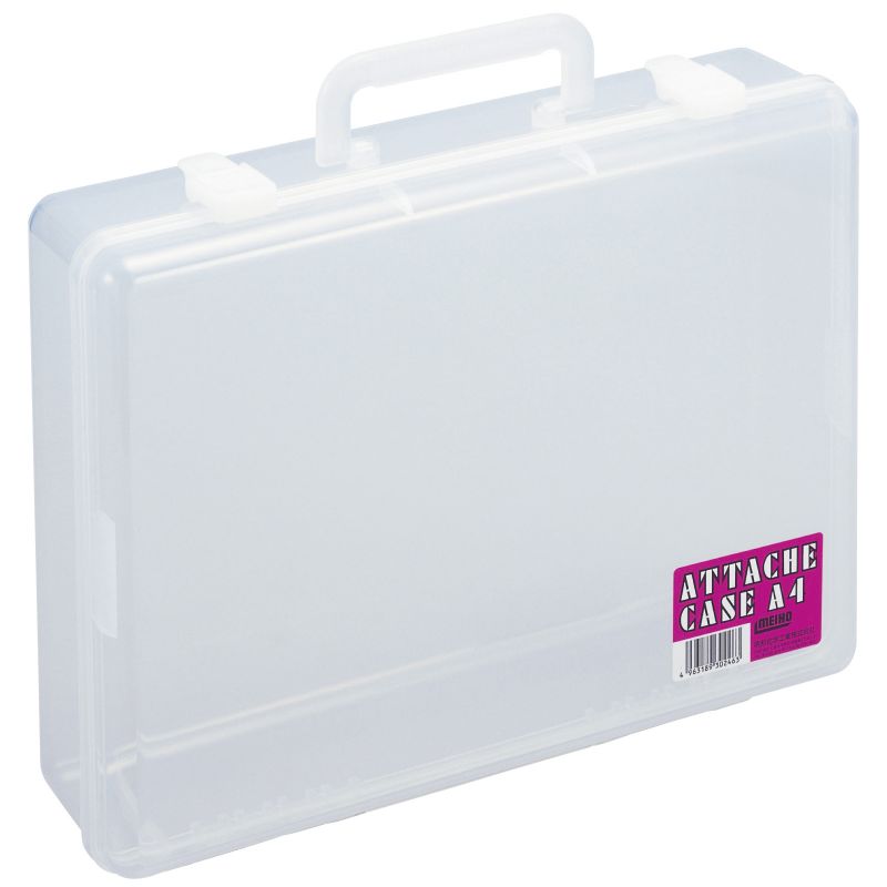 A4アタッシュケース 透明 (172006)