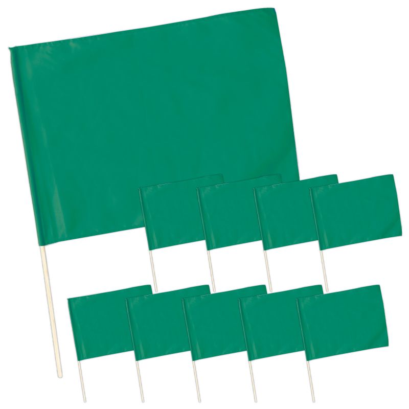 アーテック 小旗 緑 10本組 (018189)