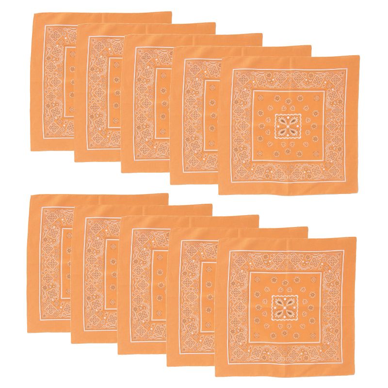 アーテック バンダナ オレンジ 10枚組 (018177)