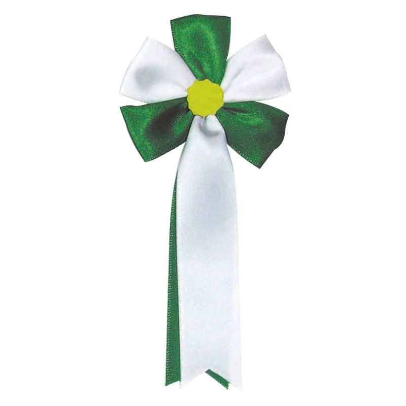 アーテック 胸章リボン(五方) 緑 (085040) [キャンセル・変更・返品不可]