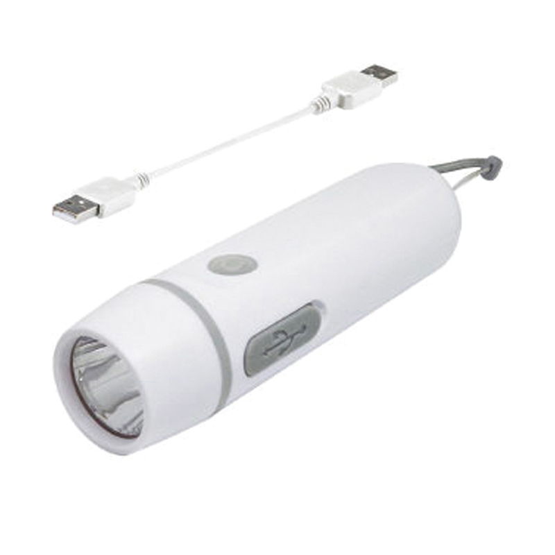 ダイナモ&USB充電ライト ホワイト(A) (ES035) 単品 [キャンセル・変更・返品不可]のサムネイル