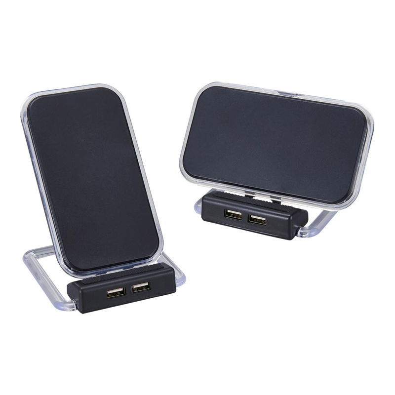 2USBポート付 ワイヤレス充電器アスタブ (6169) 単品 [キャンセル・変更・返品不可]のサムネイル