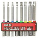 SK11 トルクスネジ用ビットセット (BS-22N 8ホンクミ)