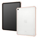 iPad 10.9インチモデル(2025年第11世代/2022年第10世代) 耐衝撃 軽量 ハイブリッドケース マット/ピンク