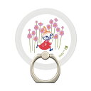 ムーミン / magness マグネット スマホリング スタンド / リトルミイフェア25年_花畑2