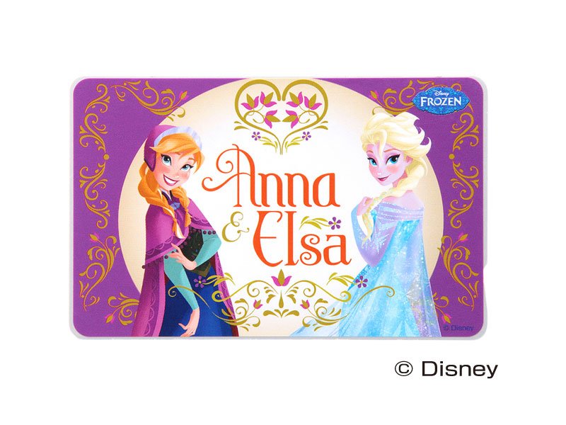 ICカードステッカー(アナと雪の女王) [キャンセル・変更・返品不可]のサムネイル