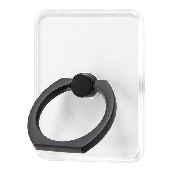 スマートフォン用リング クリア / ブラック [キャンセル・変更・返品不可]
