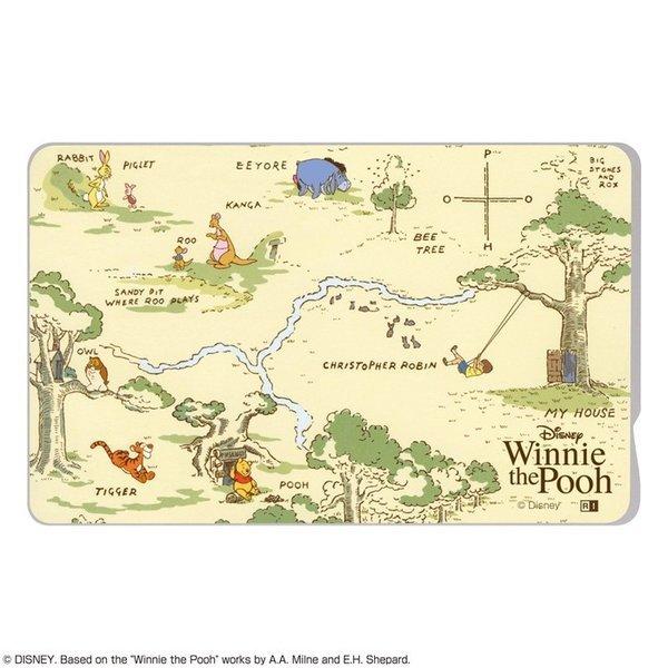 ICカード ステッカー くまのプーさん / 100エーカーの森のサムネイル