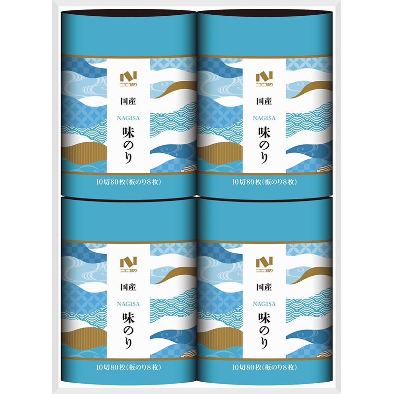 ニコニコのり 渚(NAGISA)シリーズ 味のり卓上詰合せ (NGS-30T)