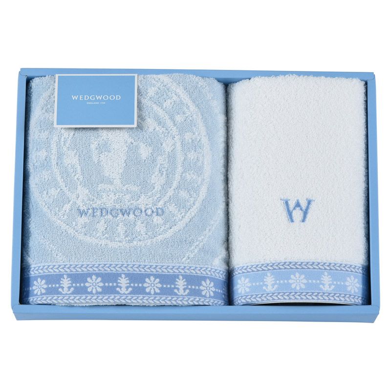 ウェッジウッド ジャスパー フェイスタオル&ウォッシュタオル (TT84200606)