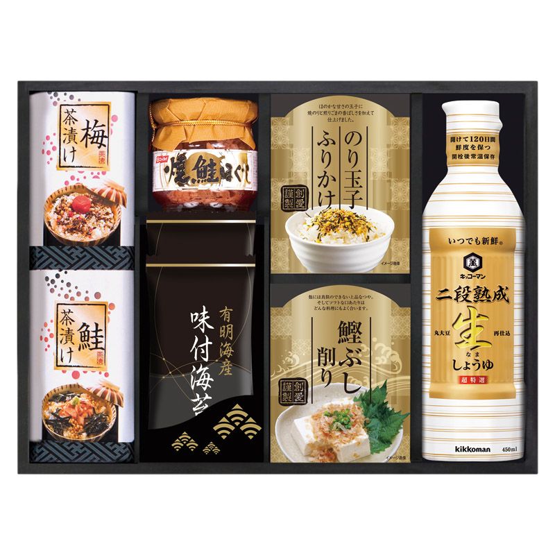 キッコーマン二段熟成生しょうゆ&食卓詰合せ (KJ-30)