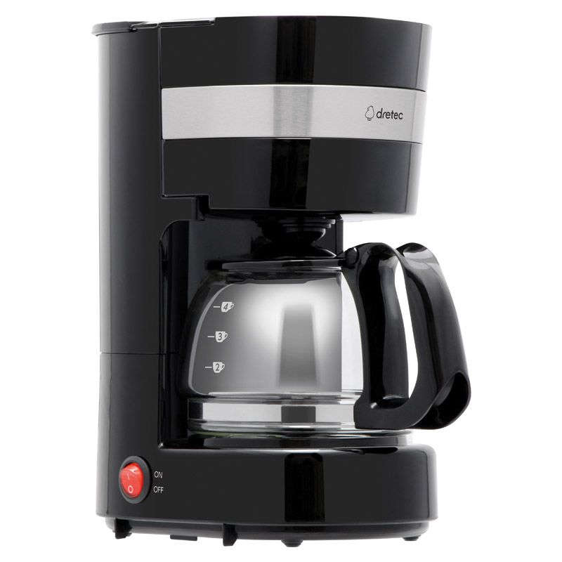 ドリテック コーヒーメーカー「リリカフェ」650ml (CM-101BK)