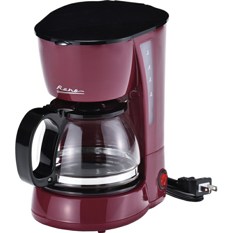 ラノー コーヒーメーカー5カップ (MJ-0634) [キャンセル・変更・返品不可]のサムネイル