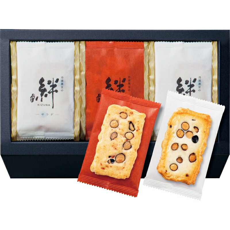 百菓匠まえだ 丹波黒豆おかき 絆 (M-15) [キャンセル・変更・返品不可]のサムネイル