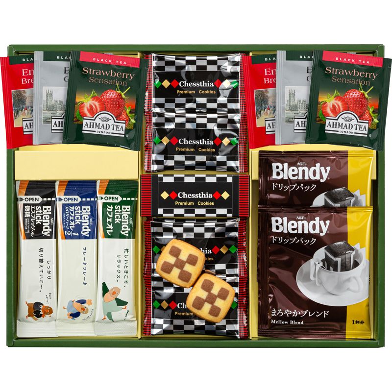 ブレイクタイム プレミアムギフト クッキー&コーヒー&紅茶 (CC-15) [キャンセル・変更・返品不可]