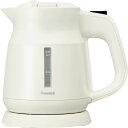 ピーコック 電気ケトル0.8L ホワイト (WGK-08 W)