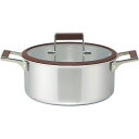 エムデザイン ラミーナ 両手鍋20cm (MLA-20W)