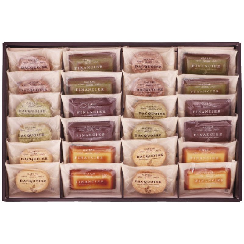 井桁堂 自家挽きアーモンドのガトーセレクション 24個入 (GS24)