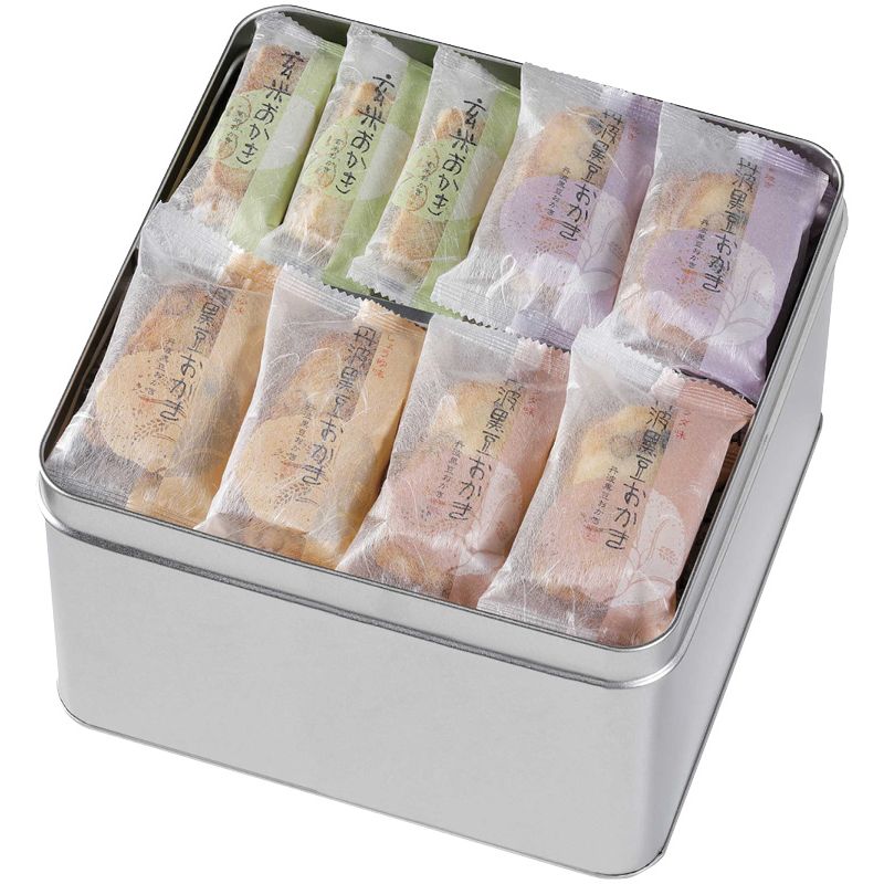 げんぶ堂 丹波黒豆・玄米おかき (TG-L)