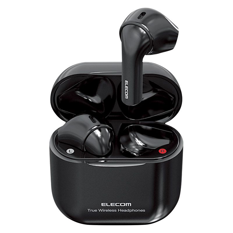 ELECOM ワイヤレスBluetoothヘッドホン ブラック (LBT-TWS11BK/PN/WH)