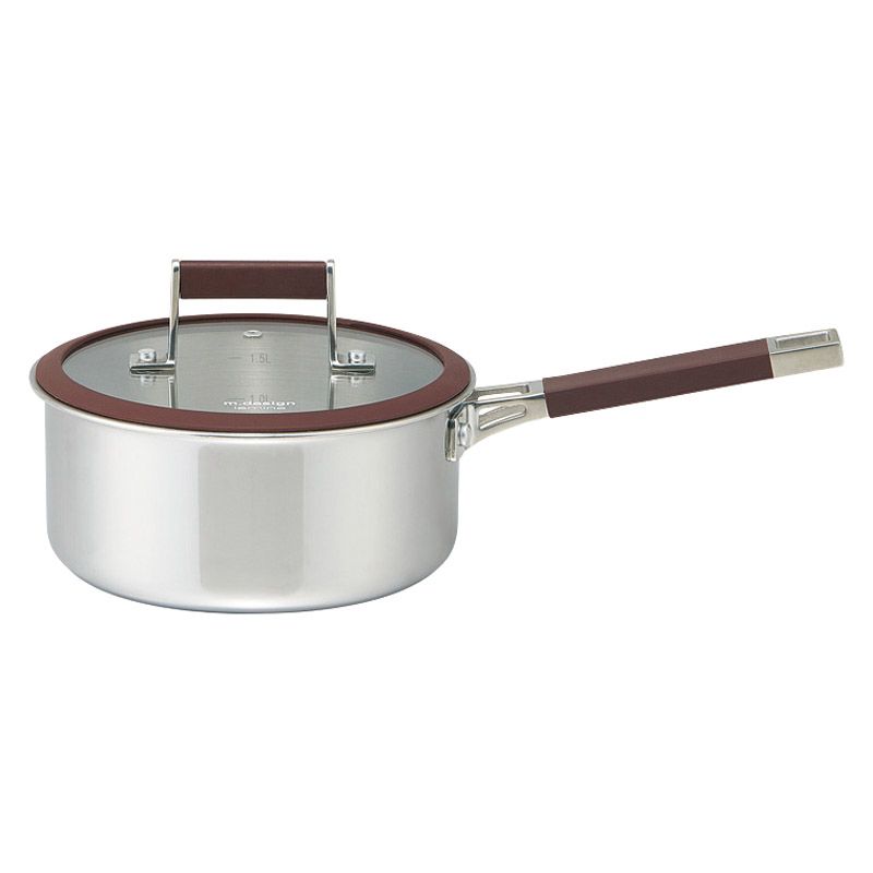 エムデザイン ラミーナ 片手鍋18cm (MLA-18S)