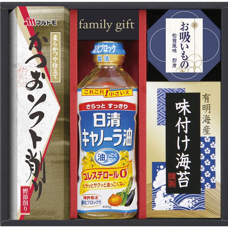 お中元 和楽膳 日清オイリオ食卓詰合せ (WJ-20E)