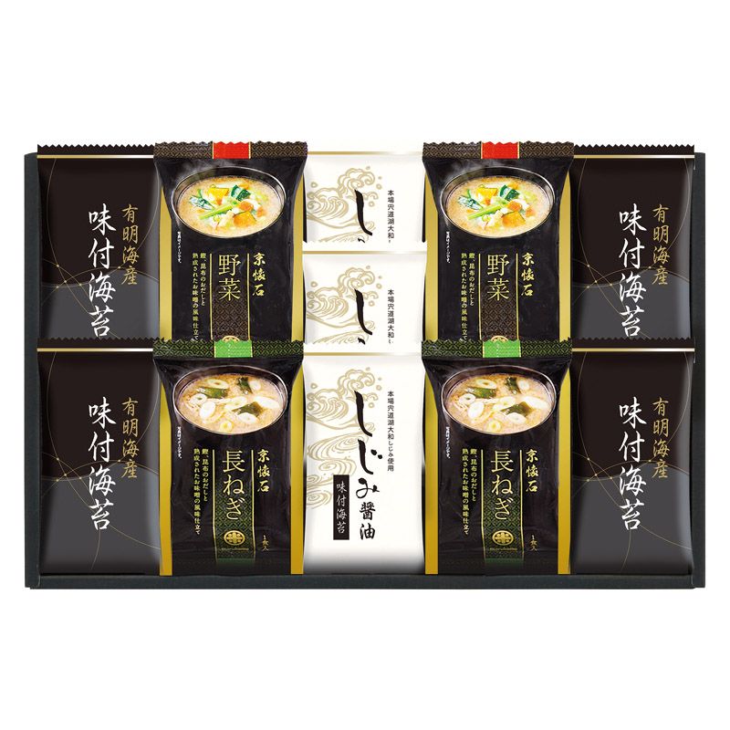 マルコメフリーズドライみそ汁&有明海産味付海苔セット (NTS-CS)