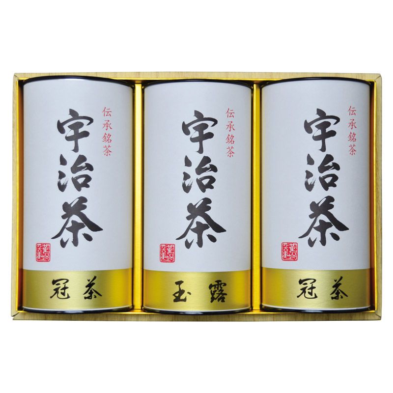 宇治茶詰合せ(伝承銘茶) (LC1-80)