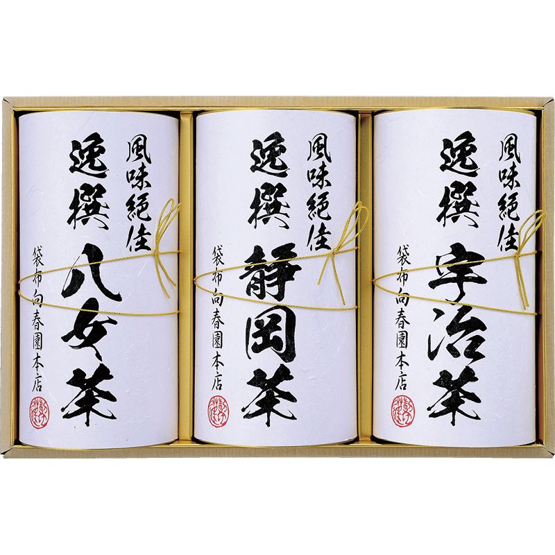 楽天イースクエア袋布向春園本店 日本銘茶巡り 日本銘茶三都巡り「彩」-Irodori- （KTT-06）