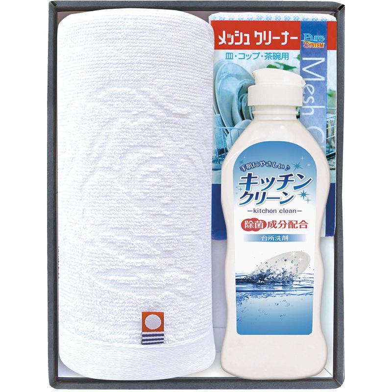 今治産タオル&キッチン洗剤セット (SMM15)