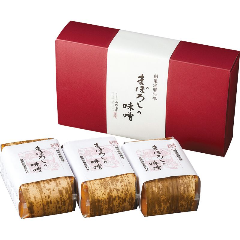 お歳暮 山内本店 まぼろしの味噌詰合せ (YM7907) [キャンセル・変更・返品不可]