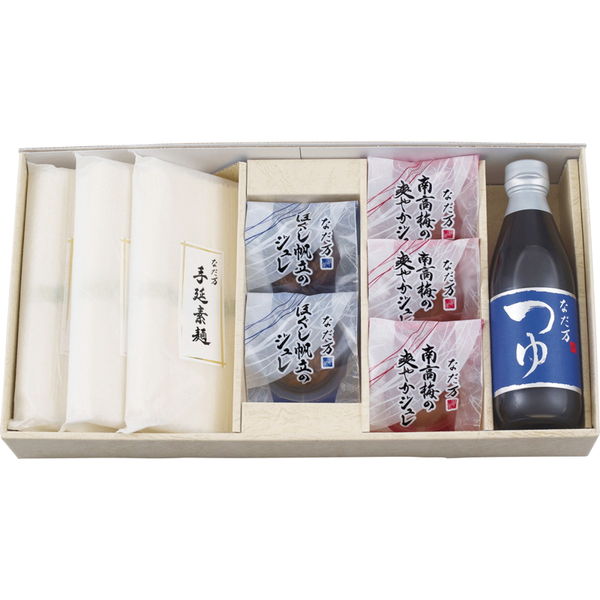 なだ万 手延素麺・ジュレ詰合せ (TJ-5B) [キャンセル・変更・返品不可]のサムネイル