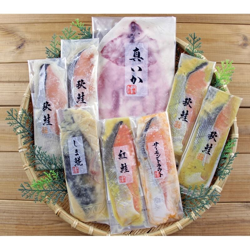 お中元 小樽海洋水産 漬け魚切身詰合せ (OKS-665-5)