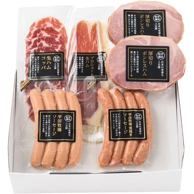 お歳暮 平田牧場 ハムソーセージ詰合せセット (CHK23-3)