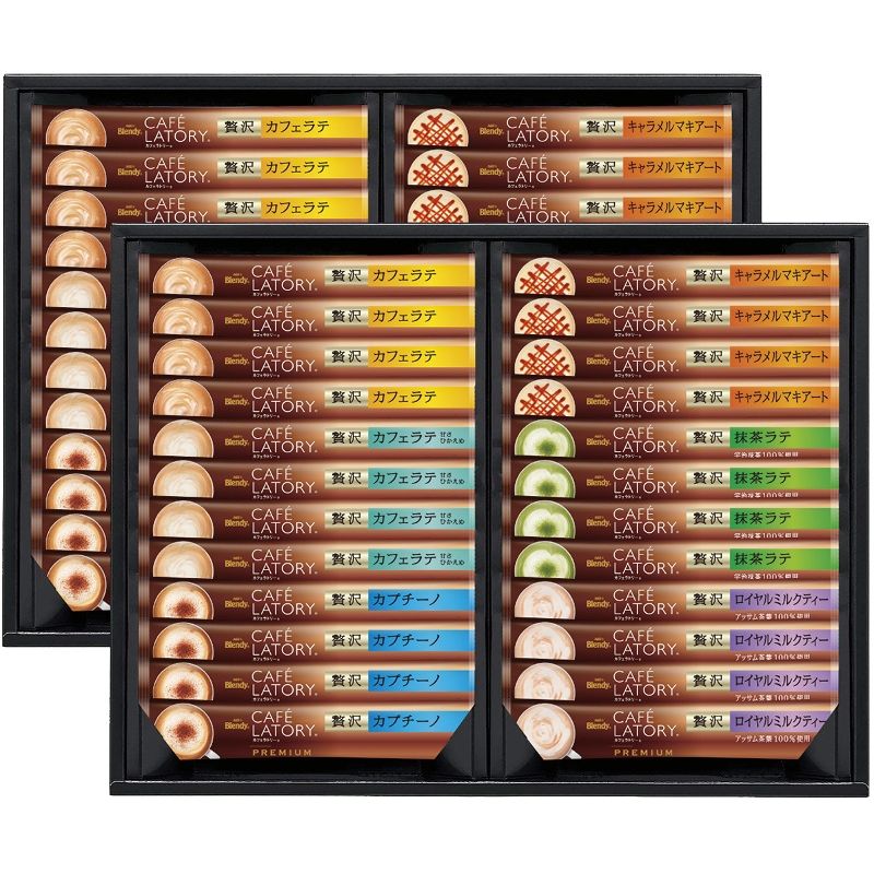 お歳暮 AGF ブレンディカフェラトリースティックプレミアムギフト (CPS-50)