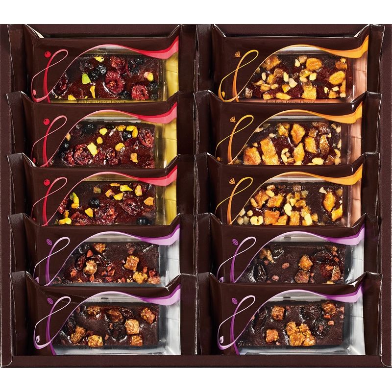 お歳暮 ひととえ 贅沢フルーツのガトーショコラ (FGA-20)(4)