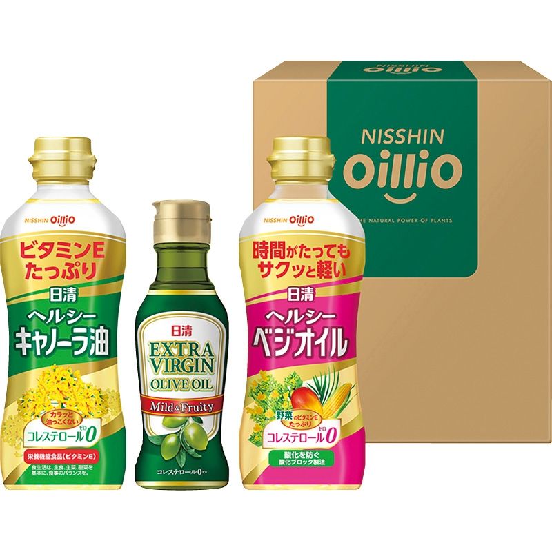 お歳暮 日清オイリオ バラエティオイルギフト (TOV-15)