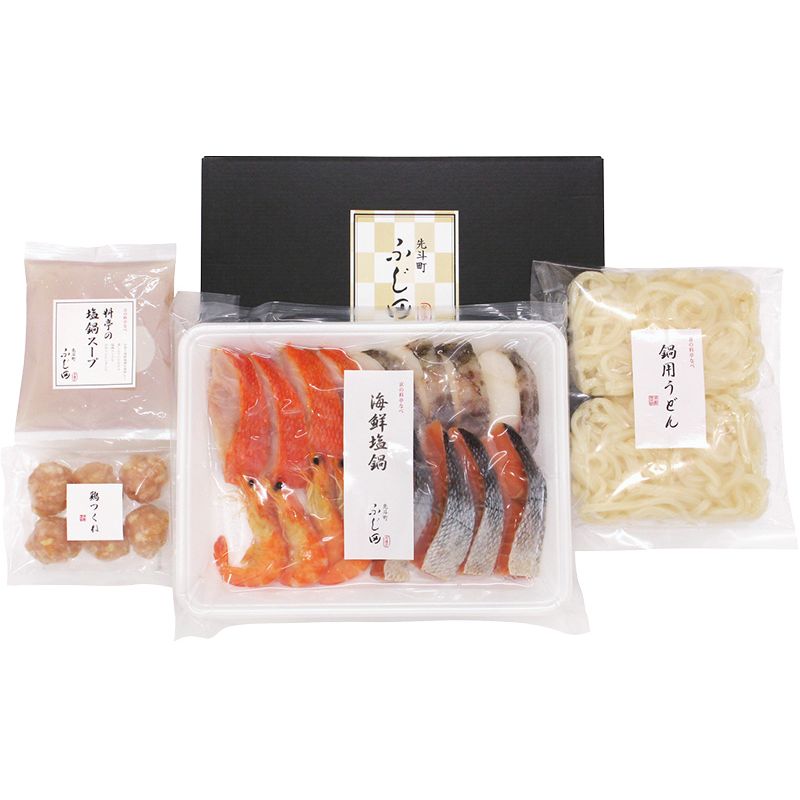 先斗町ふじ田 京の海鮮塩鍋 (KF-KYR) [キャンセル・変更・返品不可][代引不可][同梱不可][ラッピング不可][海外発送不可]のサムネイル